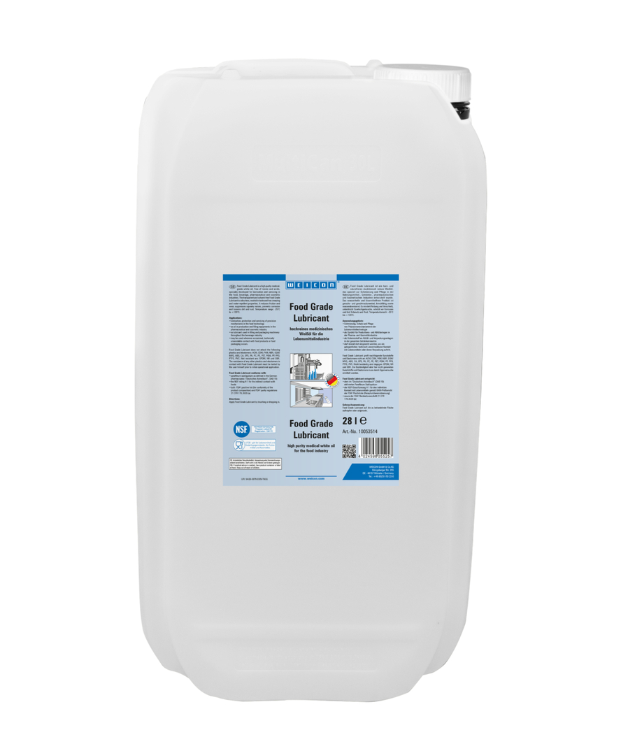 Lubrificante Alimentare | olio lubrificante e di manutenzione per il settore alimentare NSF H1