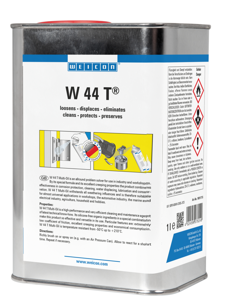 W 44 T® | Olio lubrificante e multifunzionale a 5 funzioni