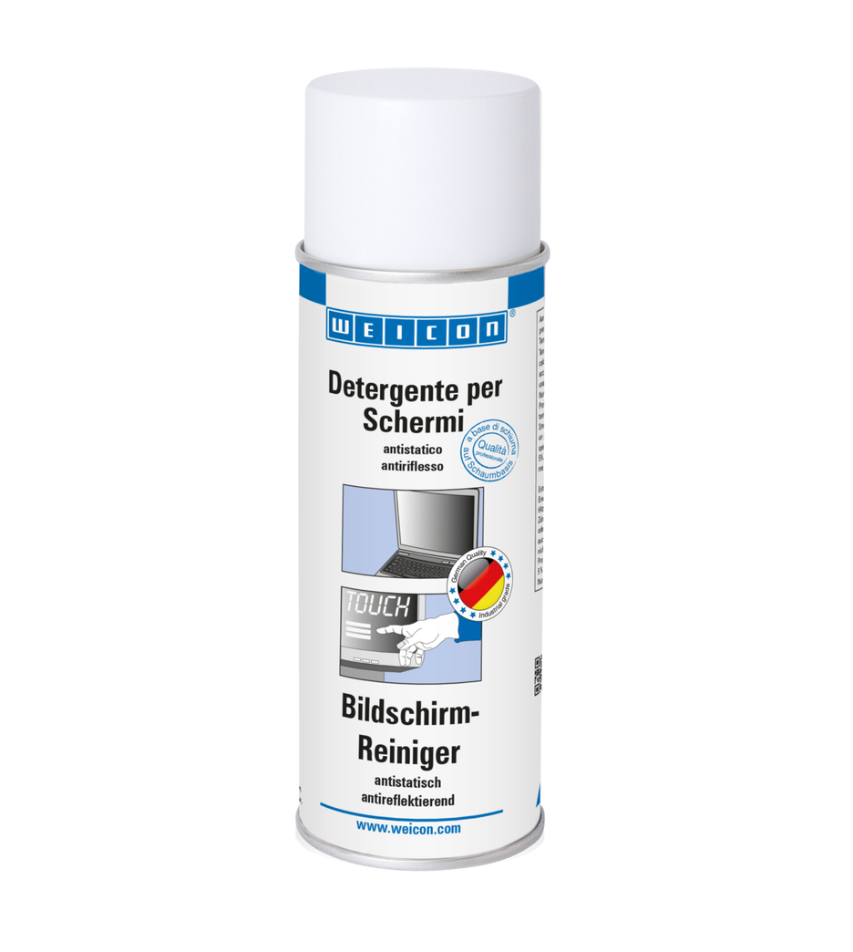 Detergente per Schermi | detergente antistatico e antiriflesso
