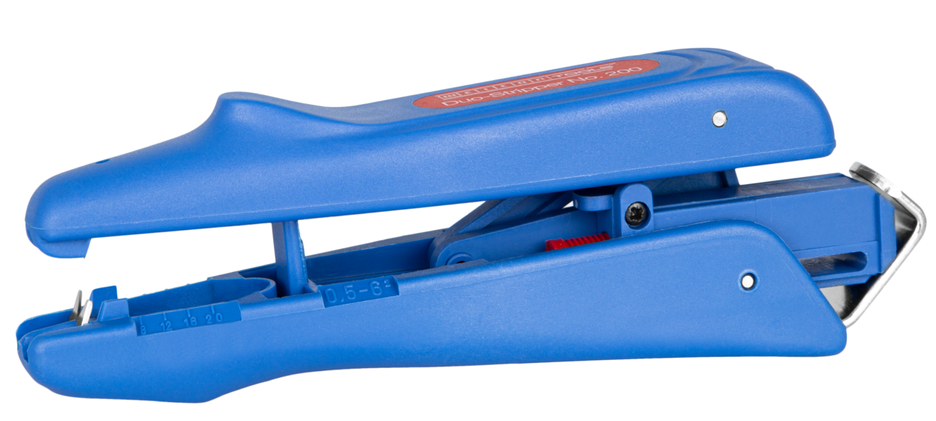 Duo-Stripper No. 200﻿ | per la spellatura e la sguainatura dei cavi, campo di lavoro spellatura 0,5 - 6,0 mm² / spellatura 4 - 28 mm Ø