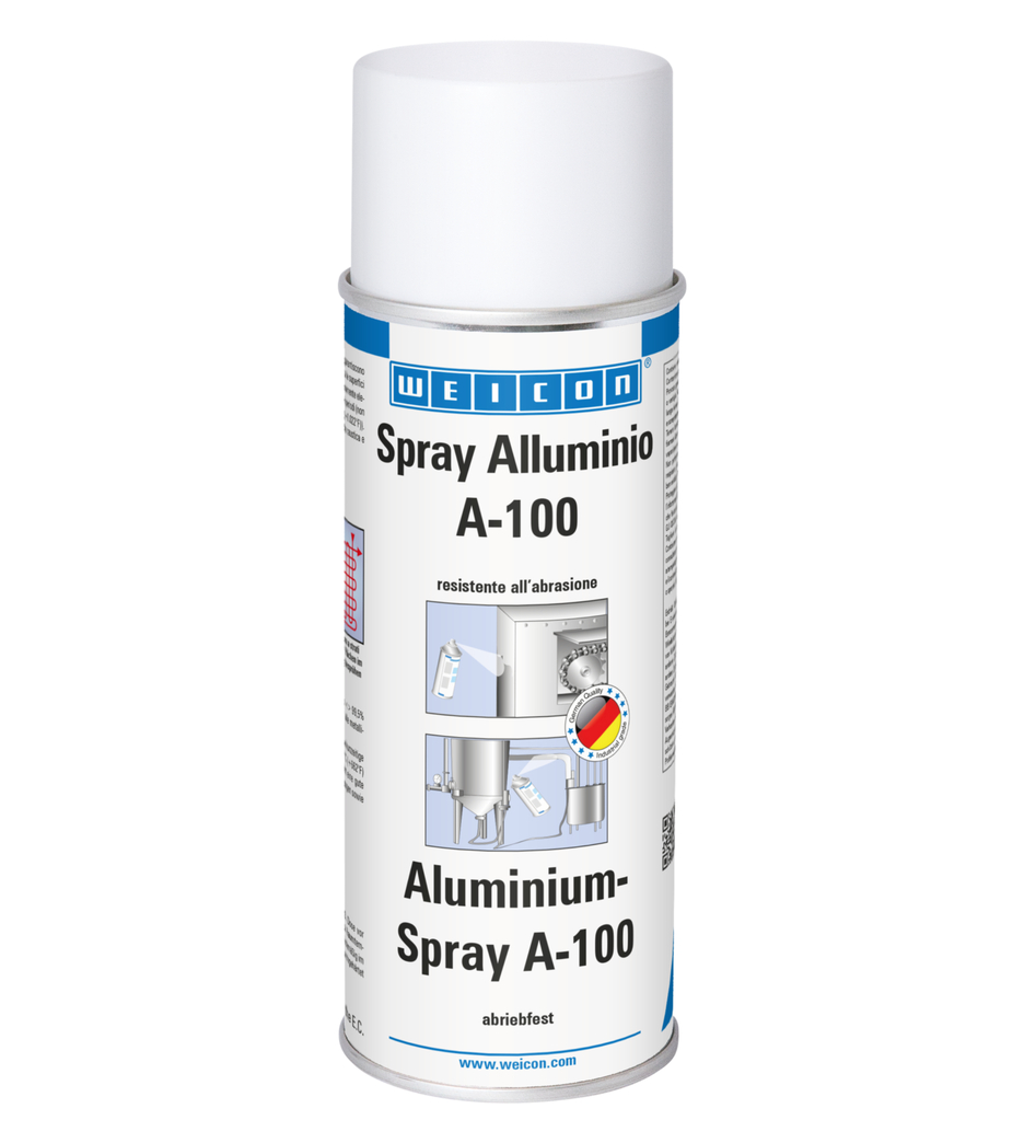 Spray Alluminio A-100 | protezione antiabrasiva contro la ruggine e la corrosione