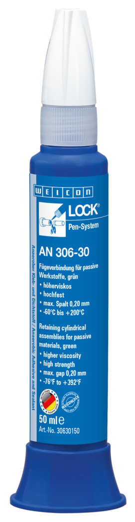 WEICONLOCK® AN 306-30 bloccaggio accoppiamenti | Frenafiletti per materiali passivi, ad alta resistenza