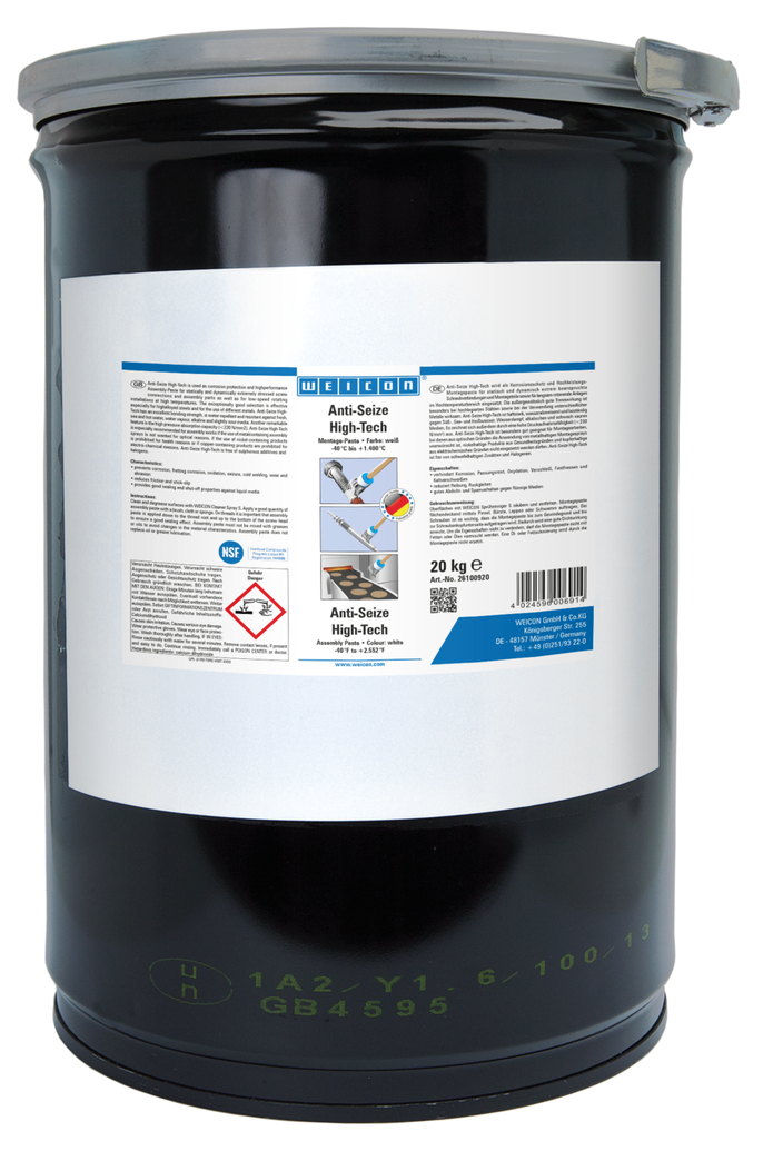 Antigrippante High-Tech | pasta lubrificante e distaccante priva di metalli