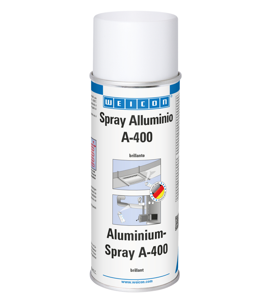 Spray Alluminio A-400 | protezione di alto livello contro la ruggine e la corrosione