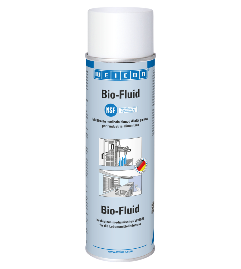 Bio-Fluid | olio lubrificante e di manutenzione per il settore alimentare NSF H1