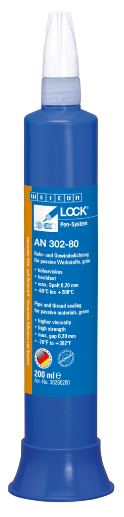 WEICONLOCK® AN 302-80 guarnizione per tubi e raccordi filettati | frenafiletti per materiali passivi, ad alta resistenza