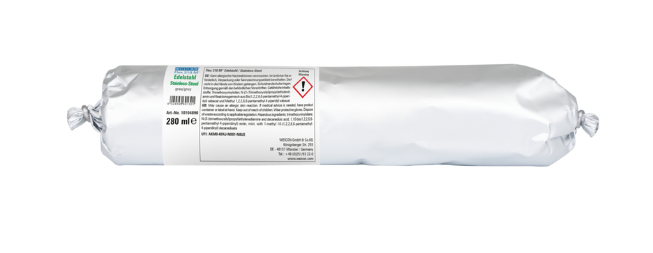 Flex 310 M® Acciaio inossidabile MS Polimero | Adesivo e sigillante con elevata resistenza, aspetto metallico, a base di Polimero MS