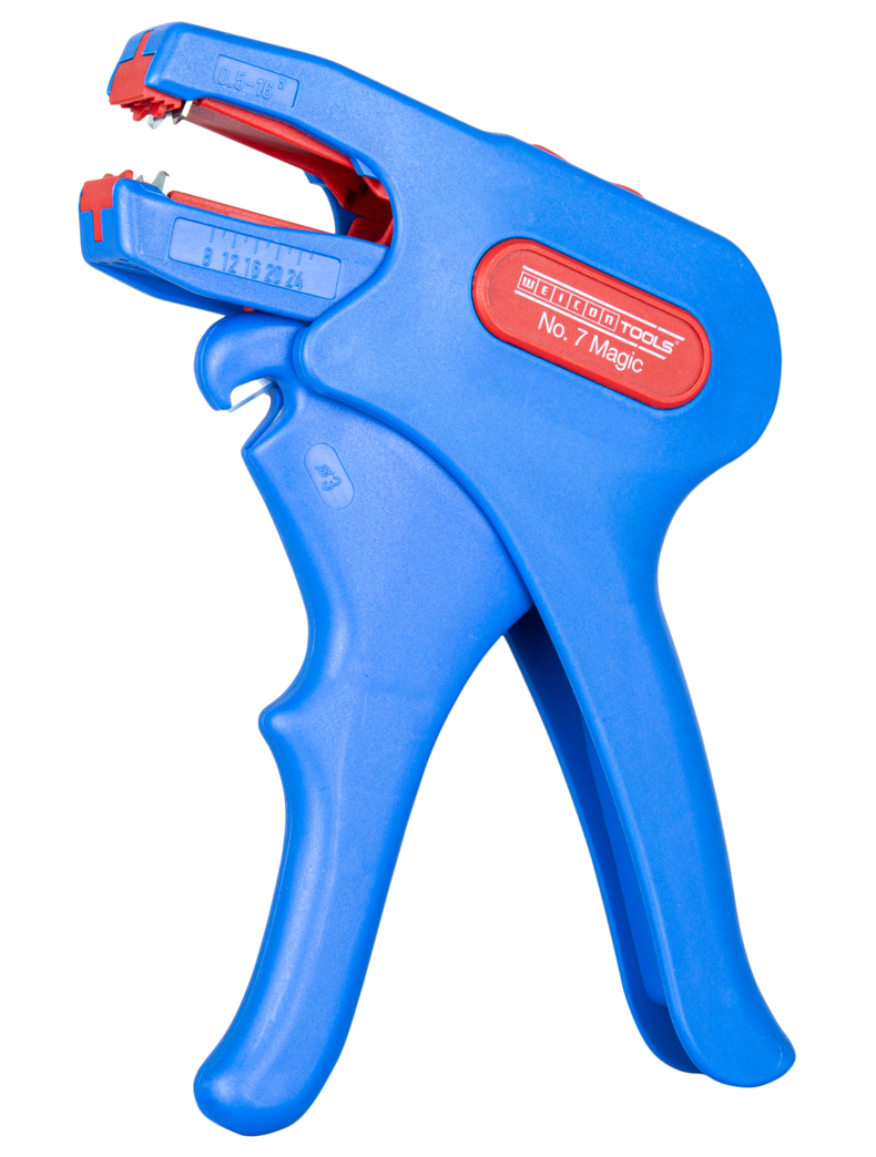Pinza Spelafili No. 7 Magic | per la spellatura e la sguainatura dei cavi, range di lavoro per cavi flessibili 0,5 - 16,0 mm² e solido 0,5 - 10,0 mm² Pinza Spelafili No. 7 Magic | per la spellatura e la sguainatura dei cavi, range di lavoro per cavi flessibili 0,5 - 16,0 mm² e solido 0,5 - 10,0 mm²