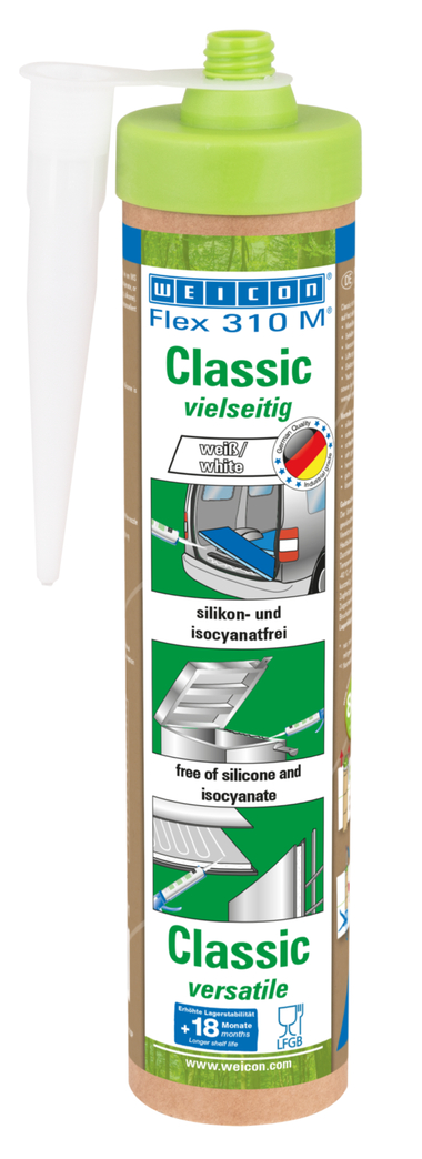 Flex 310 M® Classico MS Polimero | Adesivo elastico a base di polimeri MS per un utilizzo versatile