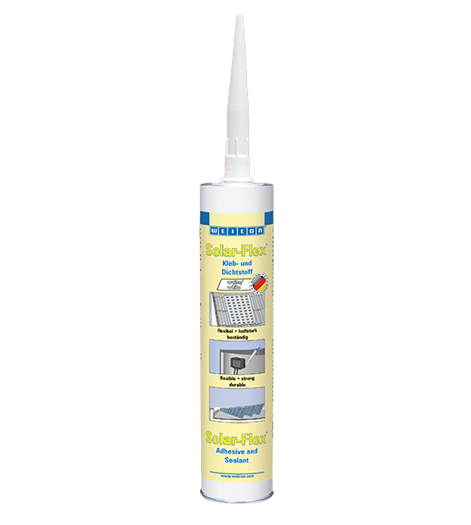 Solar-Flex® MS Polimero | adesivo e sigillante resistente agli agenti atmosferici per il settore solare, a base di polimero MS Solar-Flex® MS Polimero | adesivo e sigillante resistente agli agenti atmosferici per il settore solare, a base di polimero MS