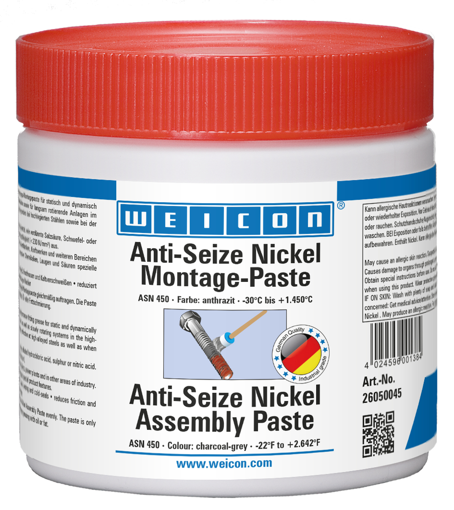Antigrippante Nichel | pasta antigrippante e distaccante, resistente alle alte temperature