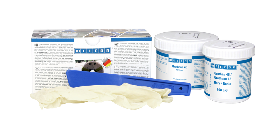 Uretano 45 | Resina poliureica per l'invasatura e il rivestimento Uretano 45 | Resina poliureica per l'invasatura e il rivestimento