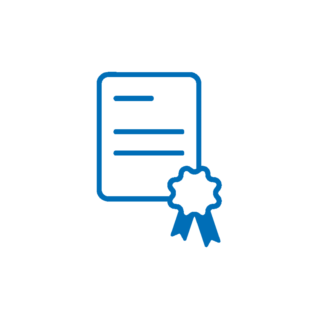 Pictogramma certificato