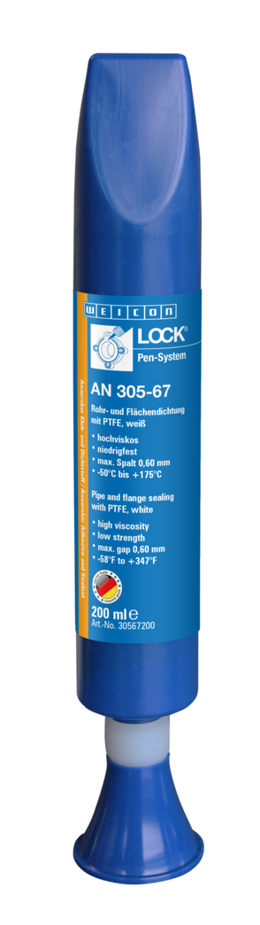 WEICONLOCK® AN 305-67 guarnizione per tubi e flange | frenafiletti con PTFE, bassa viscosità