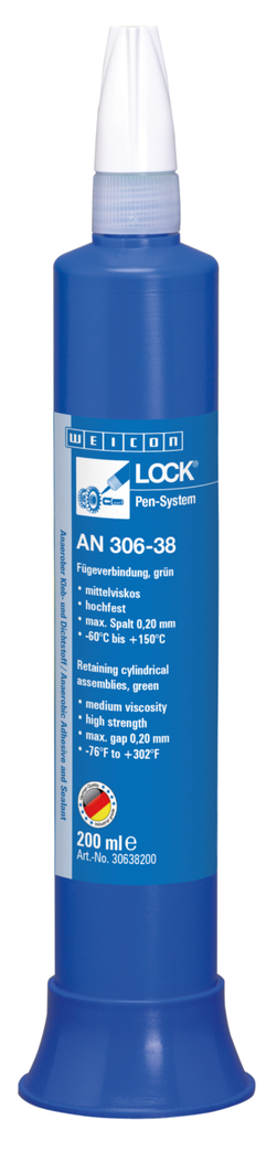 WEICONLOCK® AN 306-38 bloccaggio accoppiamenti | Frenafiletti ad alta resistenza, con omologazione per l'acqua potabile