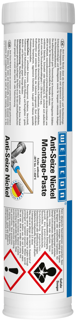 Antigrippante Nichel | pasta antigrippante e distaccante, resistente alle alte temperature