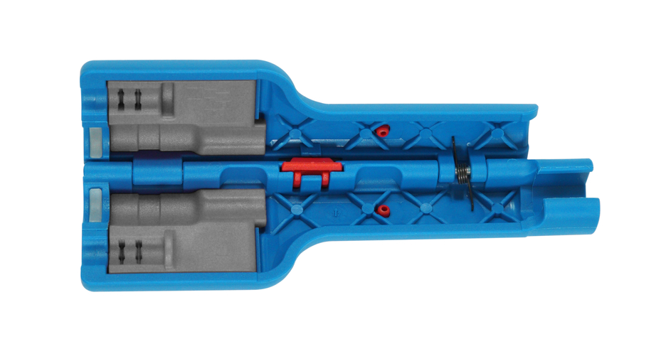 Coax-Stripper No. 1 F Plus - per conduttori coassiali piccoli e medi | per la spellatura e la sguainatura di cavi coassiali, compreso l'ausilio per la svitatura