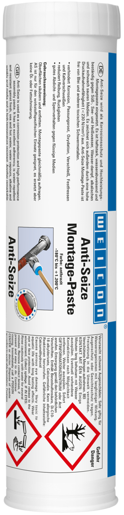 Antigrippante | pasta antigrippante e distaccante