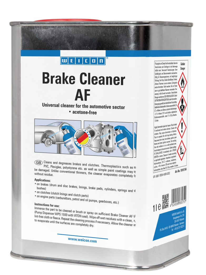 WEICON Detergente per freni AF | Detergente universale senza acetone per il settore automobilistico