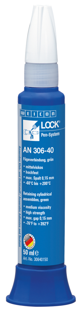 WEICONLOCK® AN 306-40 bloccaggio accoppiamenti | ad alta resistenza, resistente alle alte temperature, a lenta polimerizzazione