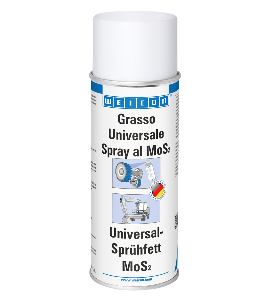 Grasso Universale Spray al MoS2 | lubrificazione a lunga durata con elevata forza adesiva