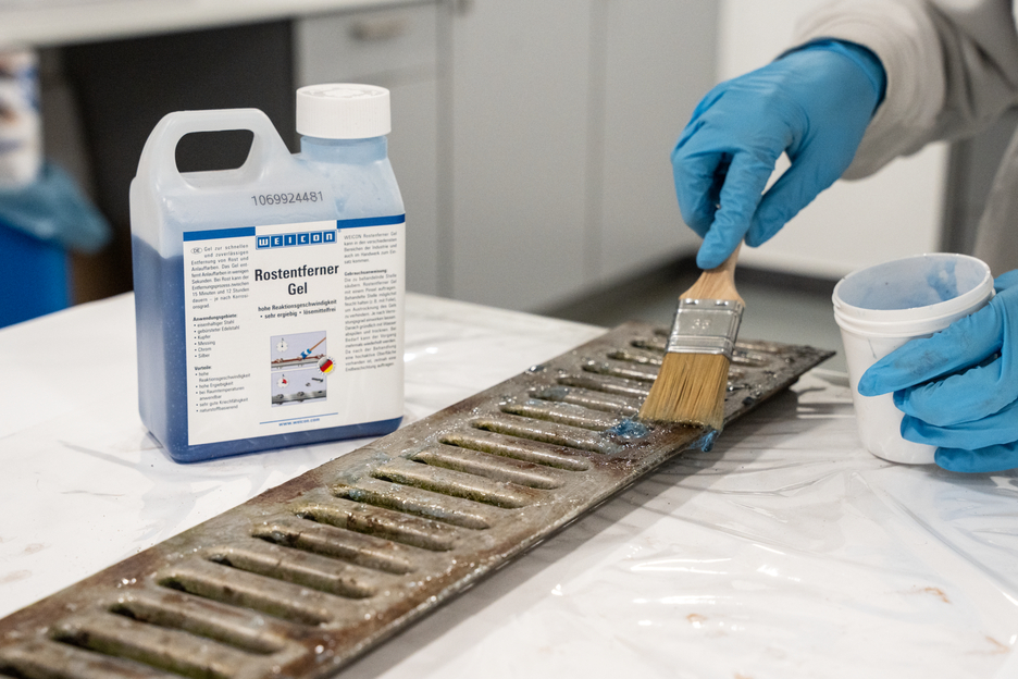 Gel antiruggine WEICON | Rimozione rapida e affidabile della ruggine e dei colori di rinvenimento
