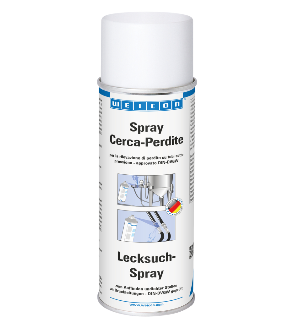 Spray Cercafalle | Individuare crepe e perdite nelle tubazioni in pressione. Spray Cercafalle | Individuare crepe e perdite nelle tubazioni in pressione.