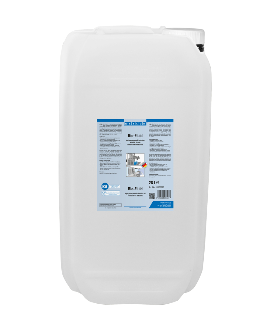Bio-Fluid | olio lubrificante e di manutenzione per il settore alimentare NSF H1