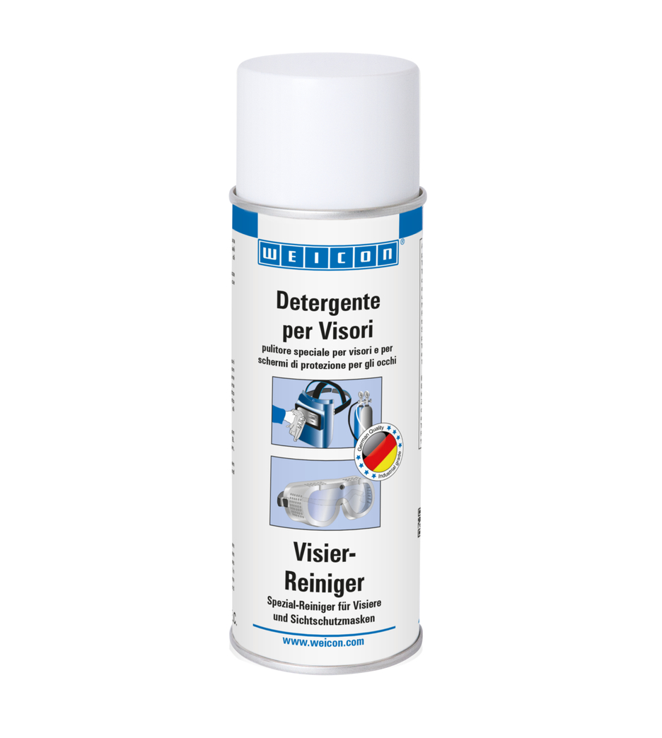 Detergente per Visiere | detergente speciale per visiere di ogni tipo