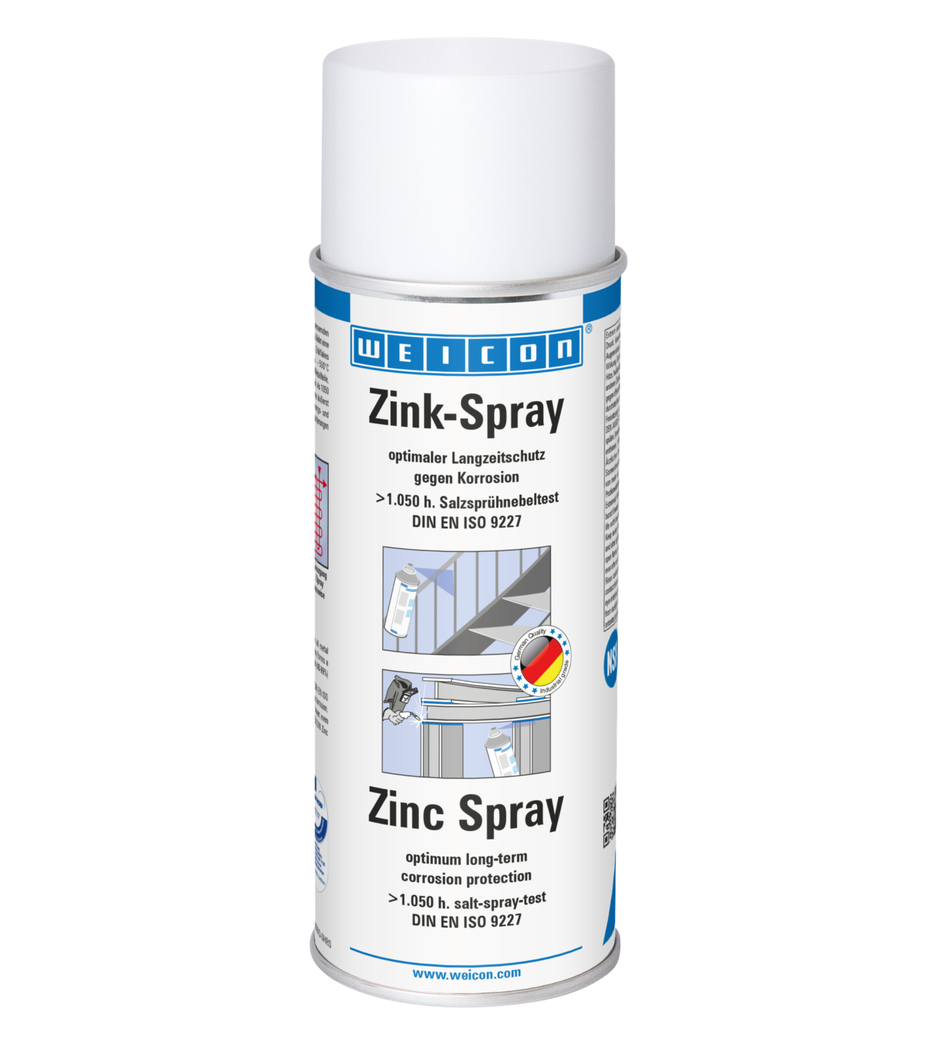 Spray Zinco | protezione dalla corrosione con omologazione per l'uso nel settore alimentare