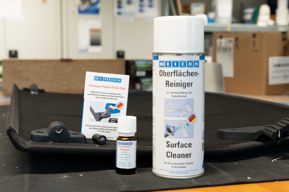 Contact Primer per polielfine | agente preparatore per plastiche a bassa energia superficiale