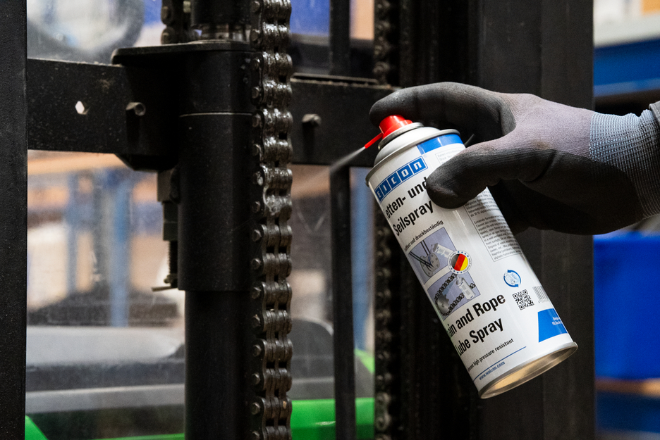 Lubrificante Spray per Catene e Funi | lubrificante ad alta aderenza trasparente