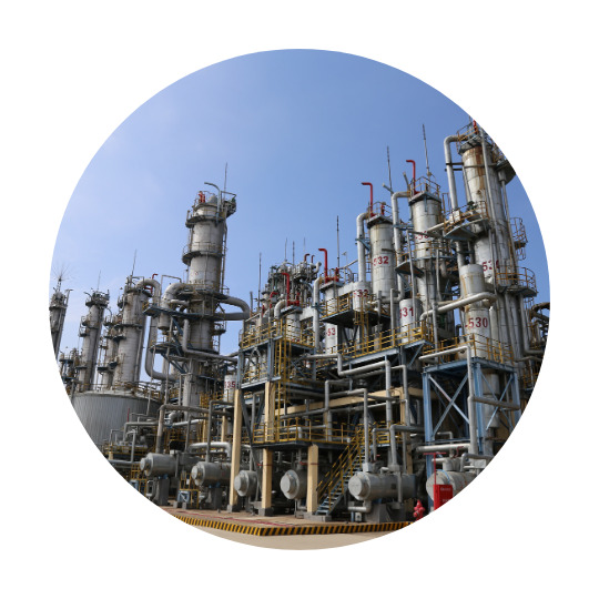 Impianto petrolifero e di gas