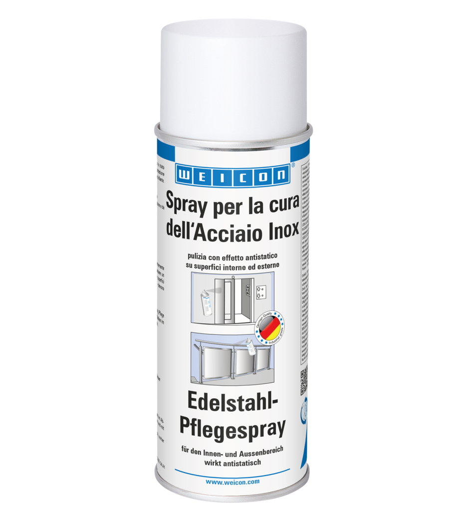 Spray per Acciao Inox | olio per la pulizia, la protezione e la cura dell'acciaio inossidabile