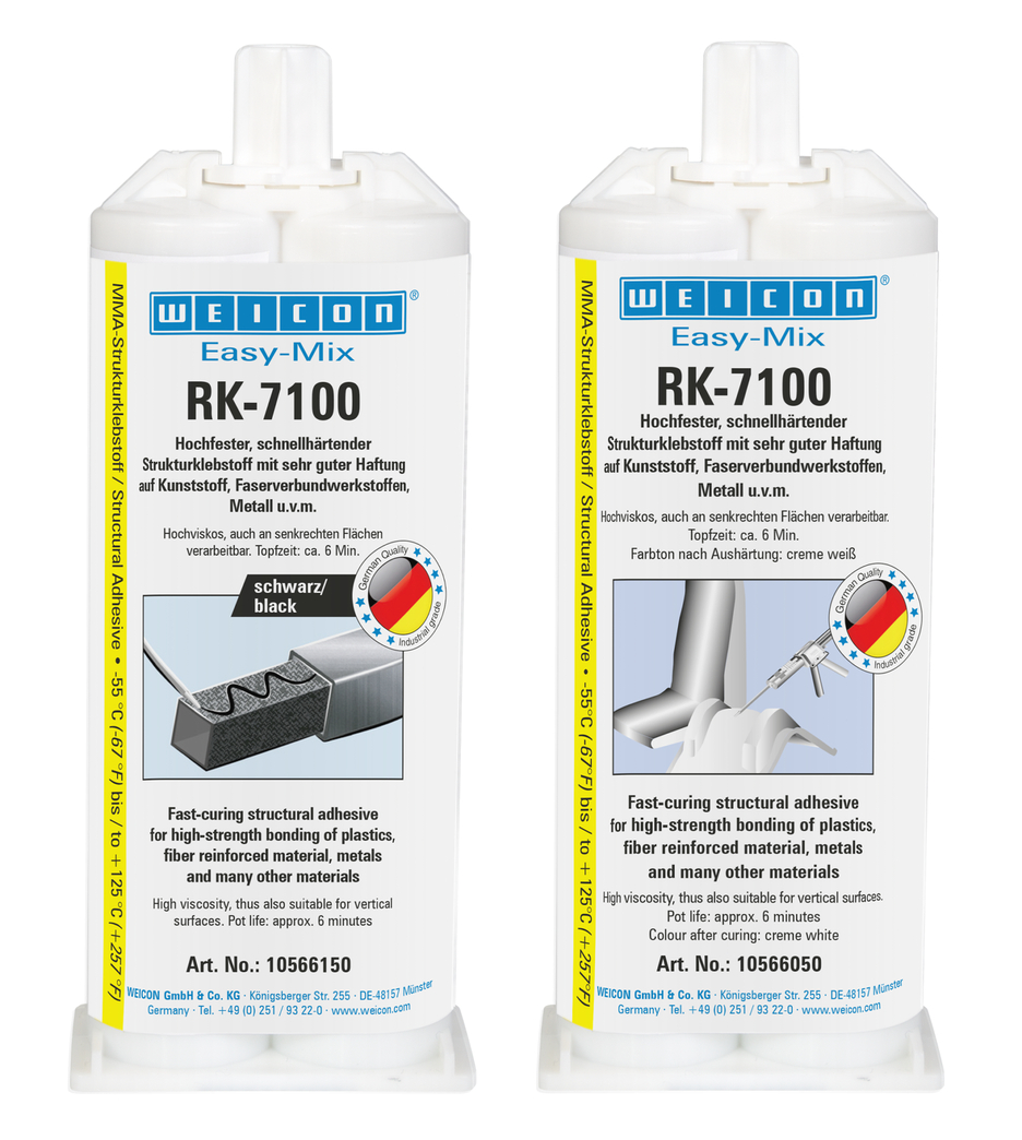 Easy-Mix RK-7100 colla strutturale a base di acrilato | adesivo acrilico strutturale, a indurimento rapido