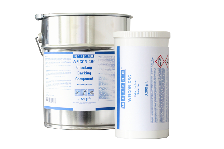 WEICON CBC﻿ | Sistema in resina epossidica colabile, caricata con alluminio per la compensazione dei divari, certificato ABS