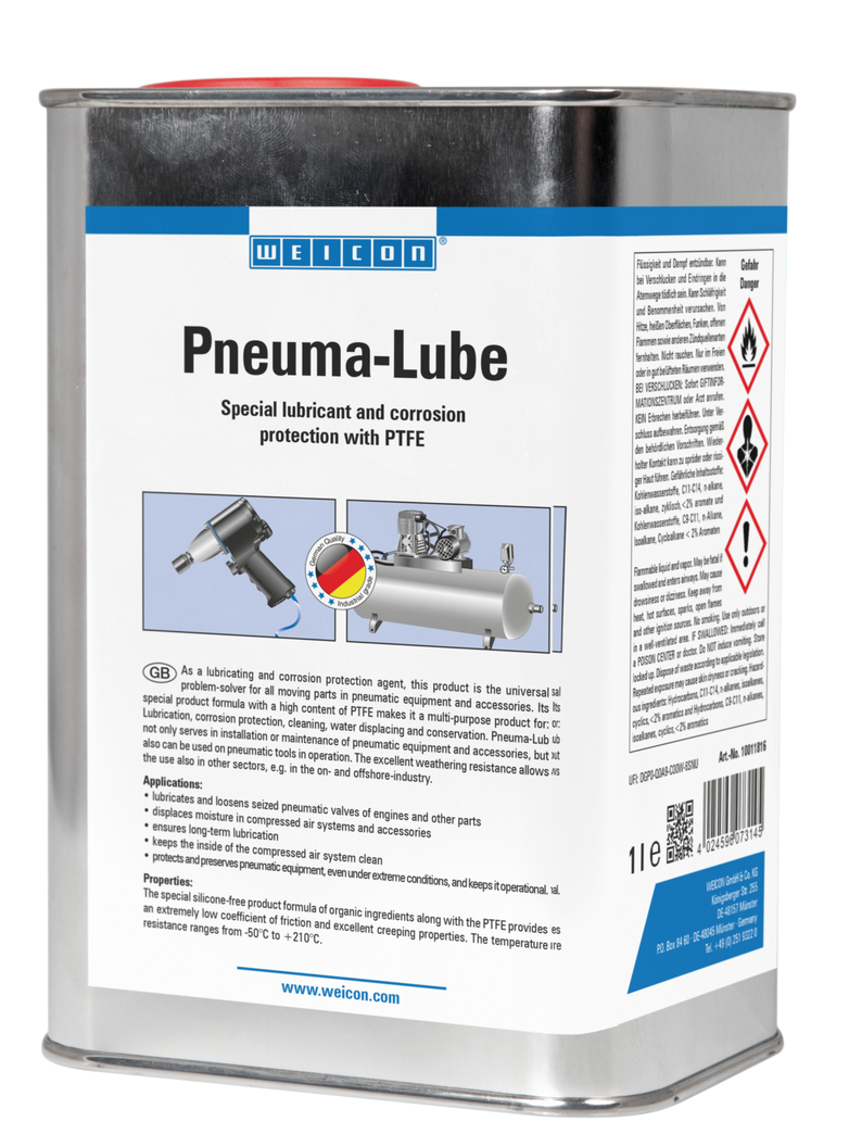 Pneuma-Lube | lubrificante con PTFE per utensili pneumatici