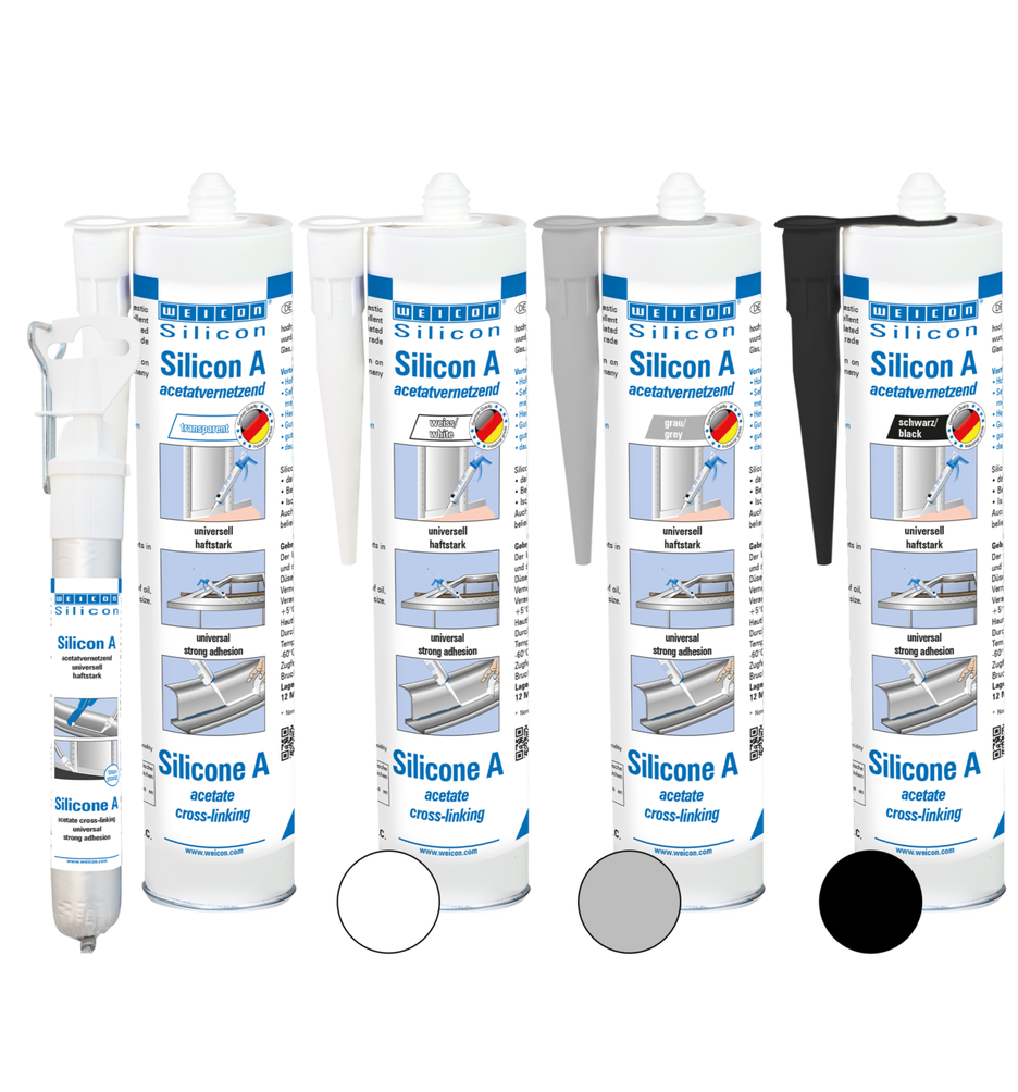 Silicone A | sigillante acetossilico e fungicida Silicone A | sigillante acetossilico e fungicida