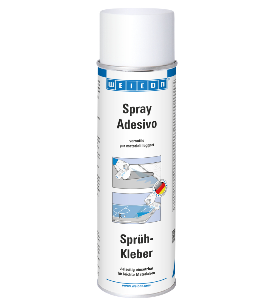 Colla Spray, adesivo a contatto spray, ideale per cartone e carta