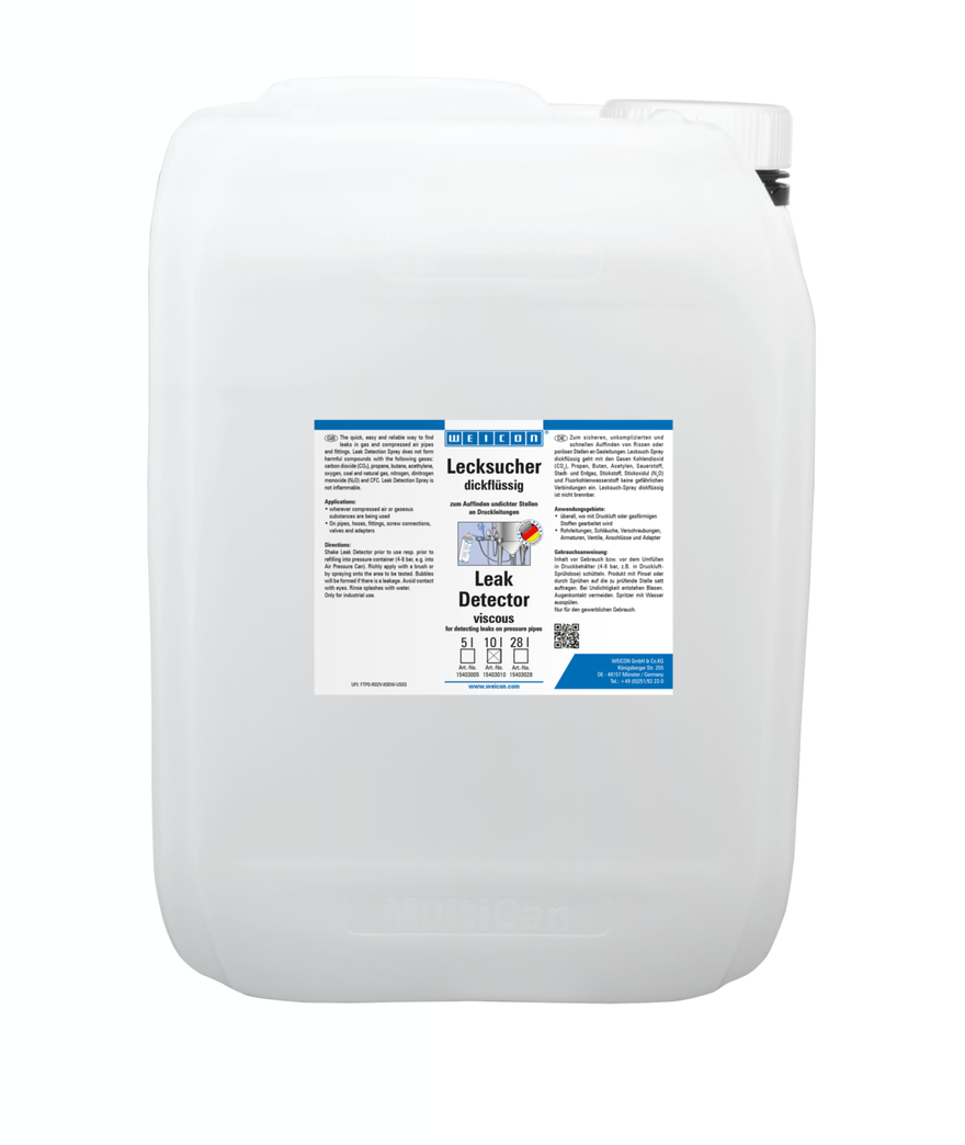 Spray cercafalle viscoso | per la localizzazione di crepe e perdite nelle linee di pressione Spray cercafalle viscoso | per la localizzazione di crepe e perdite nelle linee di pressione