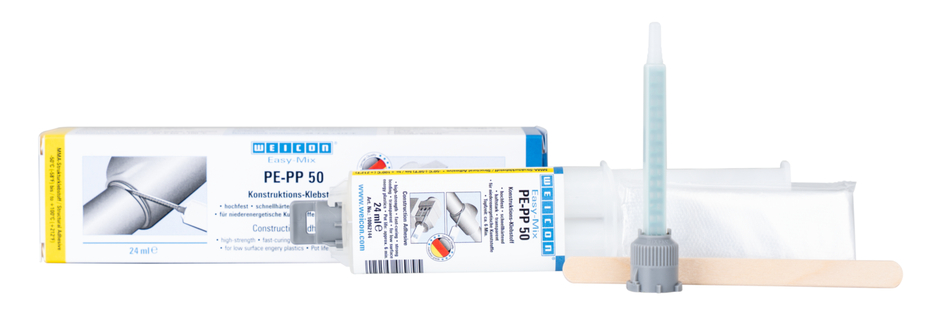 Easy-Mix PE-PP 50 | adesivo strutturale a base di acrilato di metile per plastiche speciali