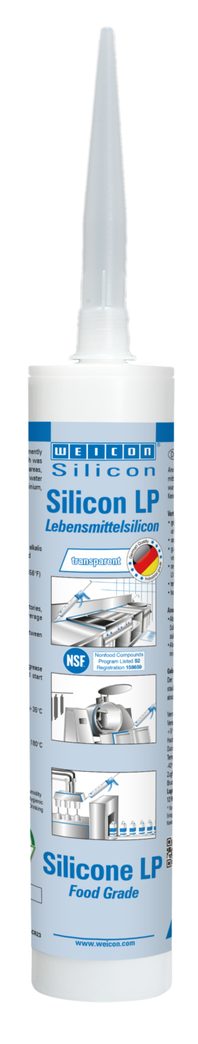 Silicone LP | sigillante permanentemente elastico per il settore alimentare e dell'acqua potabile