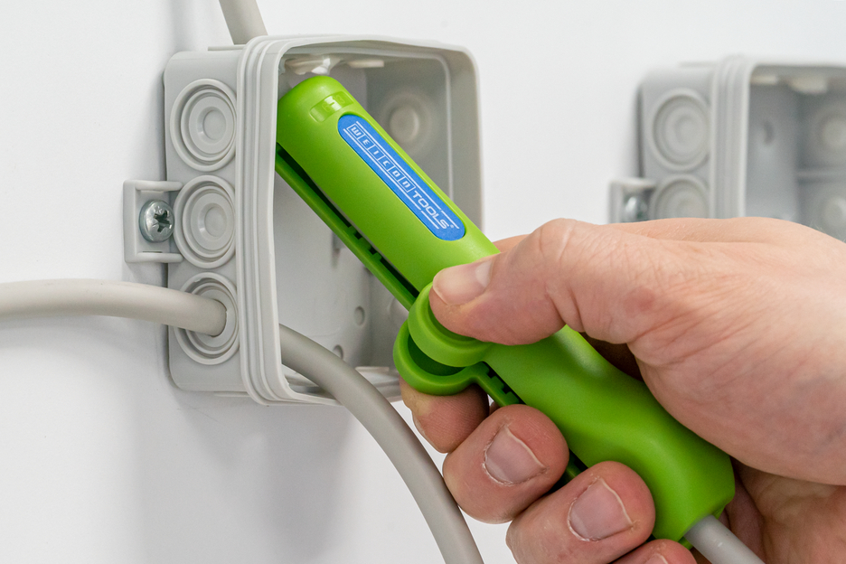 Starter-Set Pro Green Line | Set di spelatura composto da 4 pezzi per installazioni domestiche