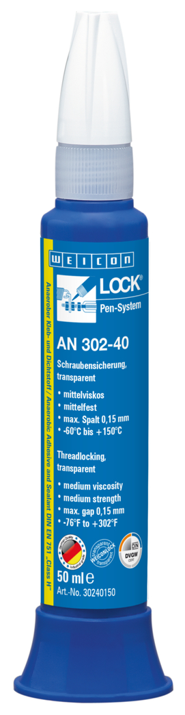 WEICONLOCK® AN 302-40 frenafiletti | di media forza, con registrazione DVGW WEICONLOCK® AN 302-40 frenafiletti | di media forza, con registrazione DVGW