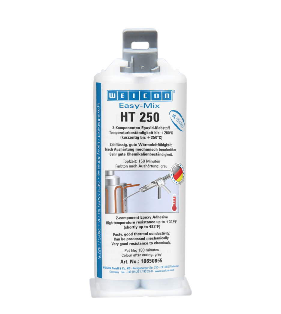 Easy-Mix HT 250 | Adesivo epossidico resistente alle alte temperature fino a 250 °C