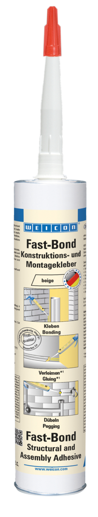 Fast-Bond colla per montaggi | adesivo istantaneo ad alta viscosità, resistente alle alte temperature fino a 140°C