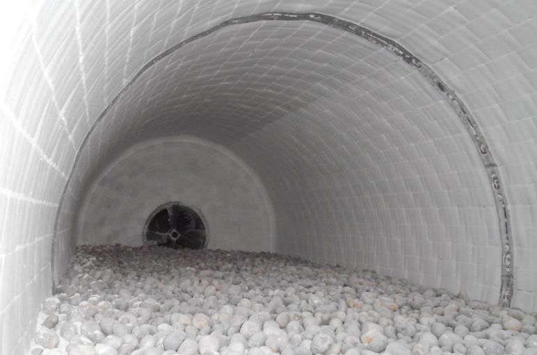 Mulino bianco dall'interno