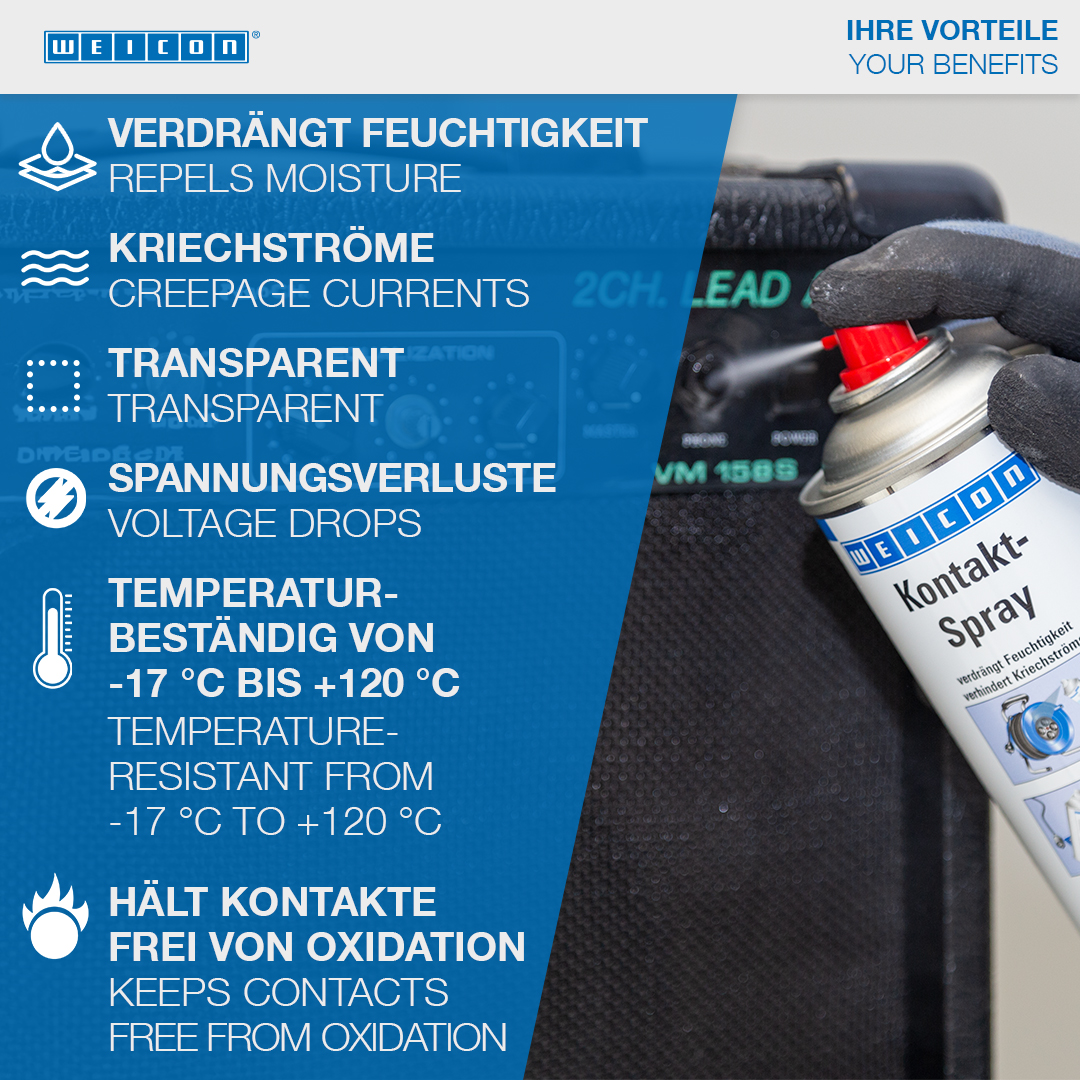 Spray Contact | protezione e cura dei contatti elettrici