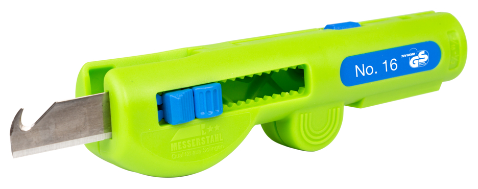 Sguainatore Quadro No. 16 Green Line | Spelatrice multifunzionale, campo di lavoro spelatura 0,5 - 6,0 mm² / spelatura 8 - 13 mm Ø Sguainatore Quadro No. 16 Green Line | Spelatrice multifunzionale, campo di lavoro spelatura 0,5 - 6,0 mm² / spelatura 8 - 13 mm Ø