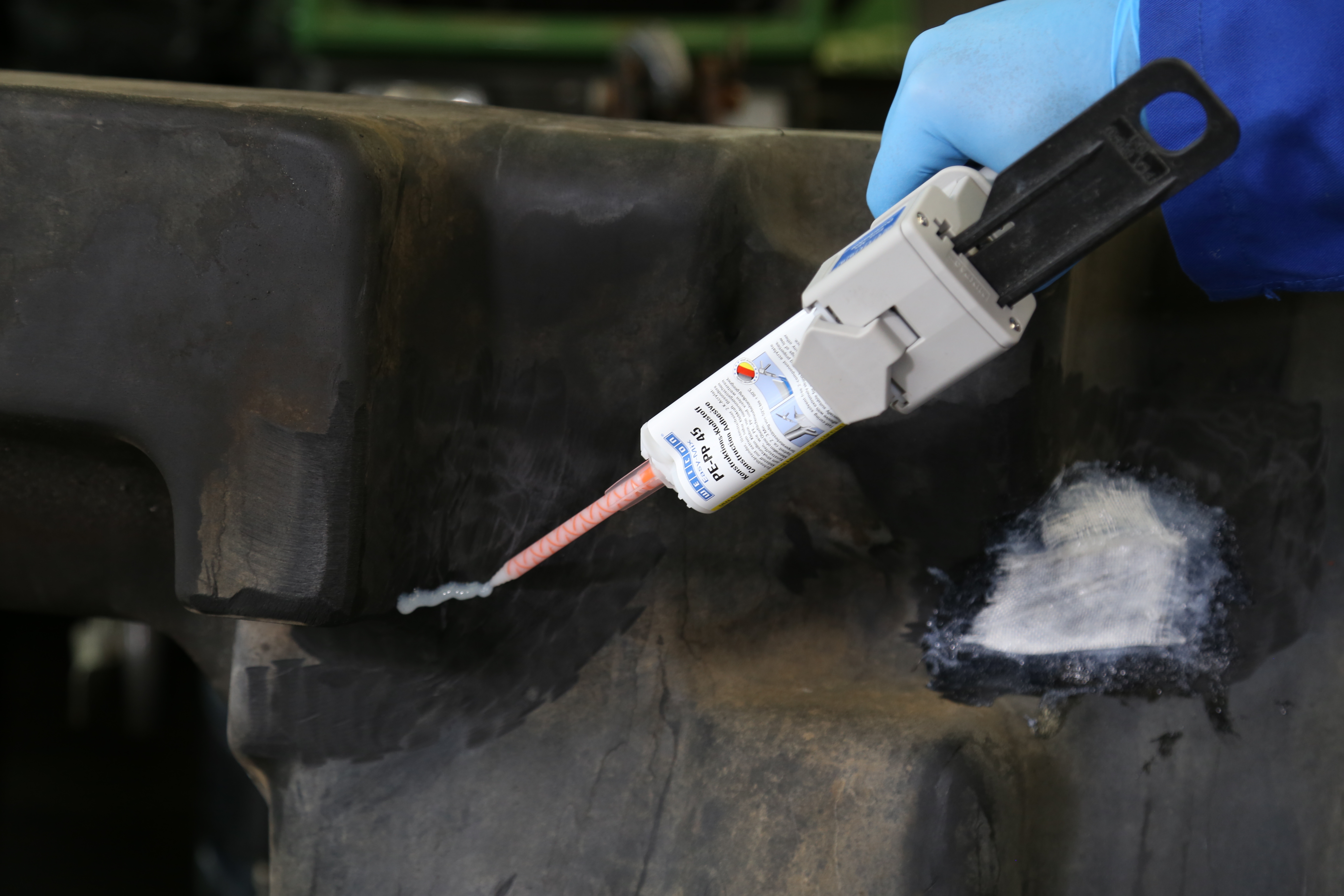 Easy-Mix PE-PP 45 colla strutturale a base di acrilato | adesivo da costruzione a base di acrilato di metile per plastiche speciali